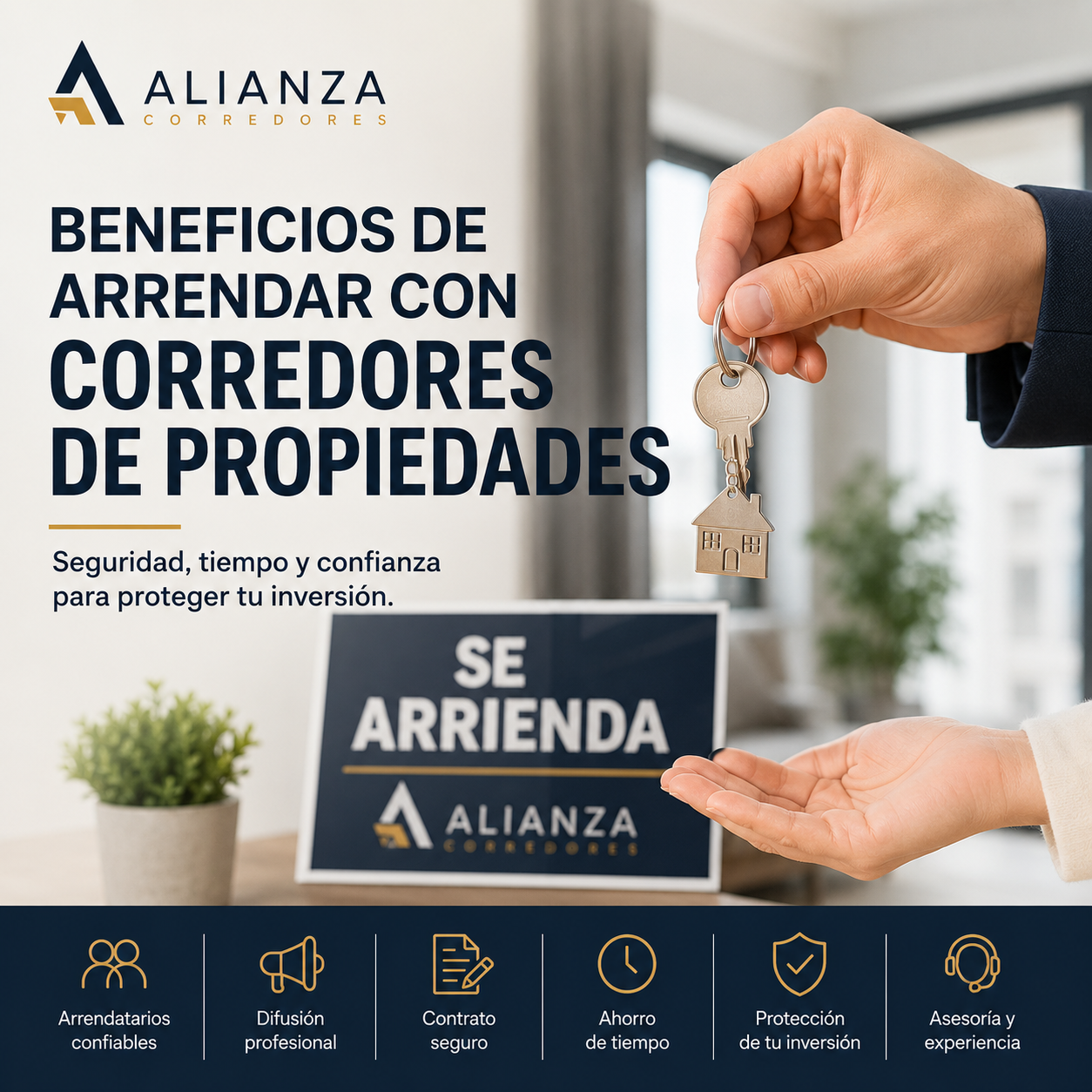 Beneficios de arrendar una propiedad con un corredor de propiedades